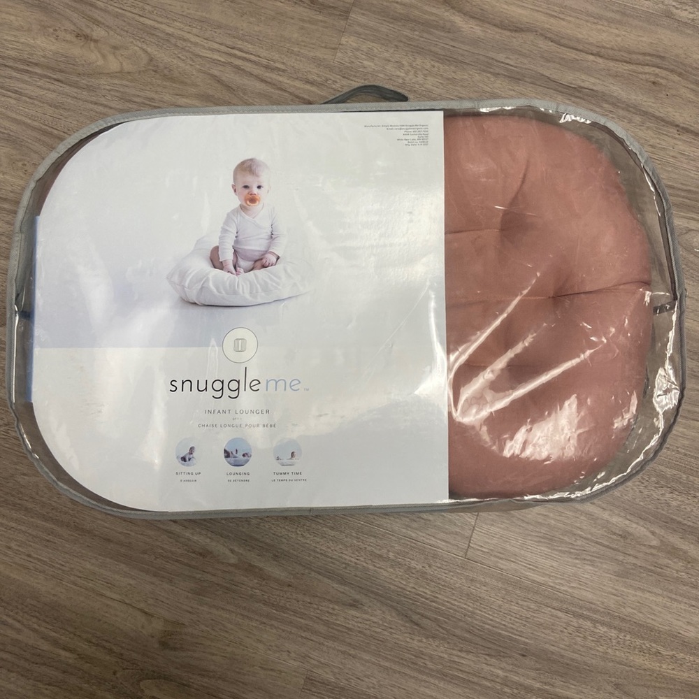 Snuggle Me Organic Infant Lounger, Gumdrop Pink